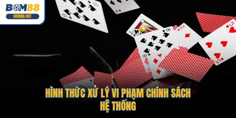 Hình thức xử lý vi phạm chính sách hệ thống